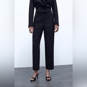 Zara Ankle Pants - Black - 2455/640